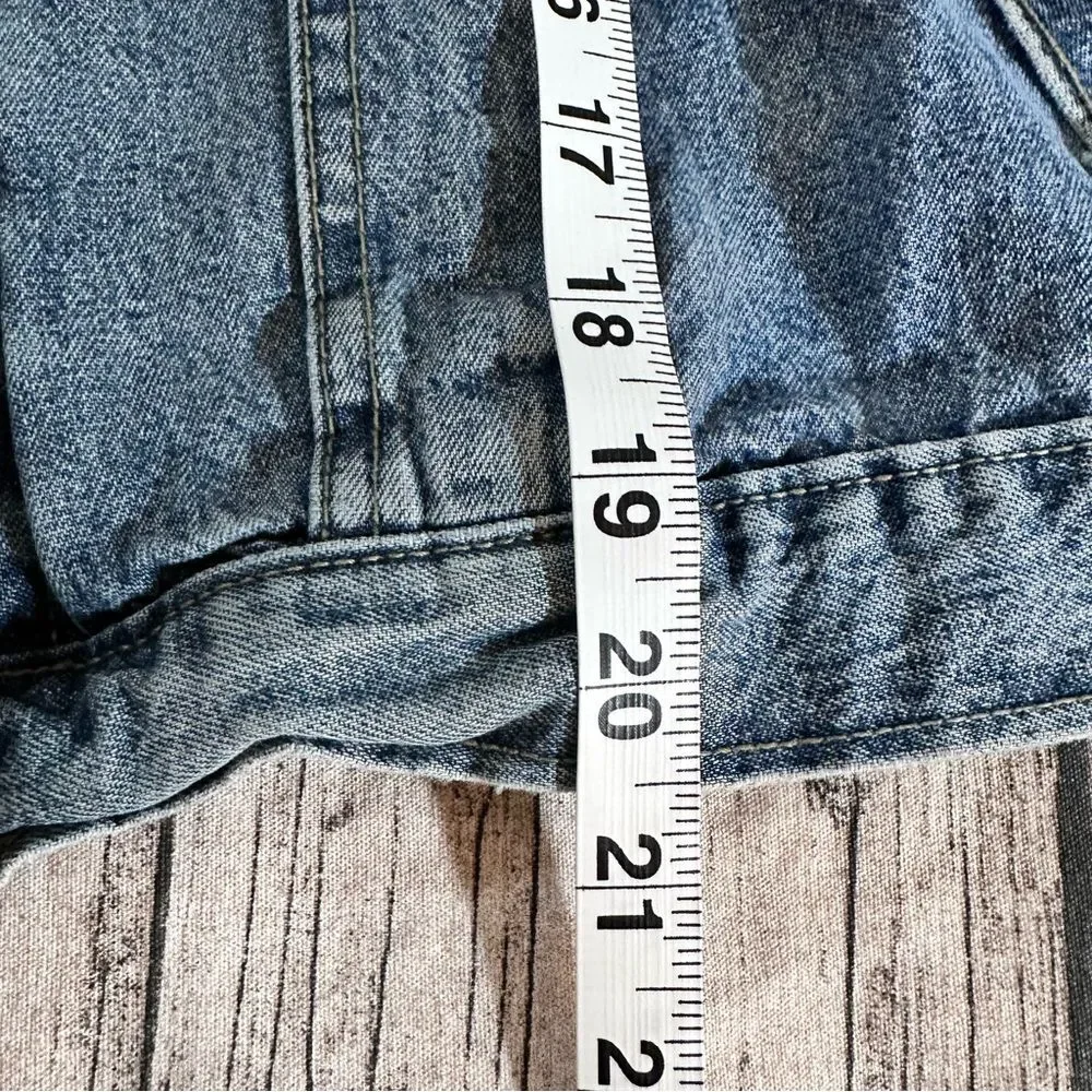 Wupper Jeans 100% Cotton Denim Jacket Size 2 ~Small